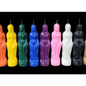 Female Figure Candle – Ritual Wax for Love, Power & Binding Decor Light Ornaments