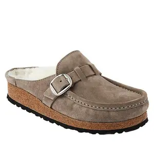 Birkenstock Buckley Leather Shearling Clog