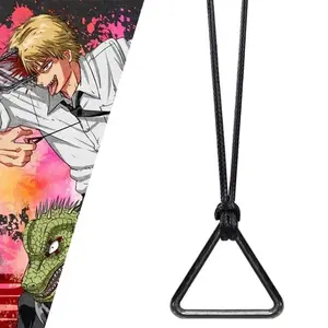 Animation Derivatives Power Makima Reze Denji Hayakawa Aki Pull Ring Necklace Cosplay Costumes DIY Props Exquisite Present