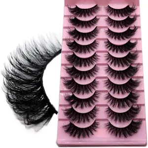 KEYYOU DIY Lash Clusters Volume Lash Extensions - 144pcs Wispy Soft & Comfortable Cluster Lashes for Easy DIY at Home - Synthetic, Cat