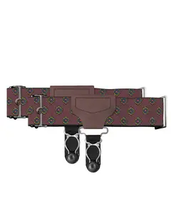 Classic Sock Garters - Washington Maroon