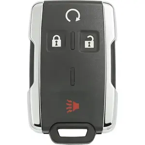 Replacement Key Fob Cover Case fit for 2014-2021 Chevy Silverado Colorado GMC Canyon Sierra Keyless Entry Remote Control Key Fob Shell M3N-32337100