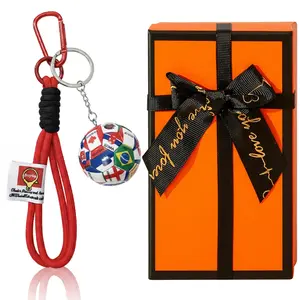 National Flags Football Keychain World Cup 2026 Trophy Soccer Ball Football Keychain Soccer Accessories for Men 2026 Backpack Charm Sports Event Soccers Cup Keychains,Soccers Gifts Set