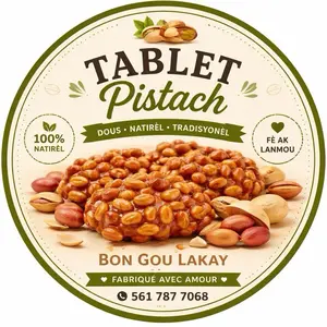 Tablèt Pistach - Compact User-Friendly Device with Modern Aesthetic for Various Tasks and Needs