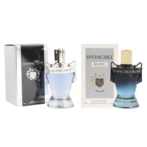 Men's Cologne Bundle - Invincible Bling Natural Spray Cologne and Invincible Natural Spray Cologne - Fragrance Set for Men - 100ml/3.4fl.oz.