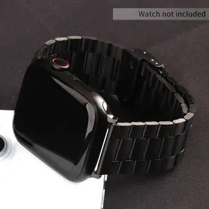 Stainless Steel Watch Band (Band Only), Fashion Watch Band for iWatch Series 9 8 7 6 5 SE 4 3 2 Ultra 2 49mm, Smart Watch Accessories, Smartwatch Strap, Smart Watch Straps