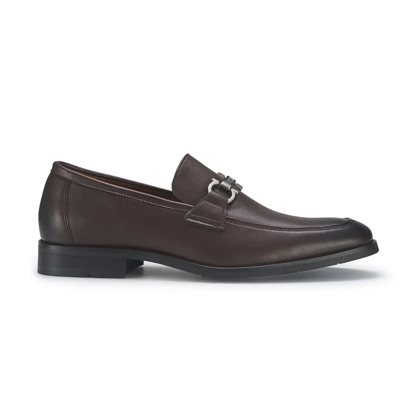 Ferro Aldo Daxon moc-toe penny loafers with buckle, in  display picture 2