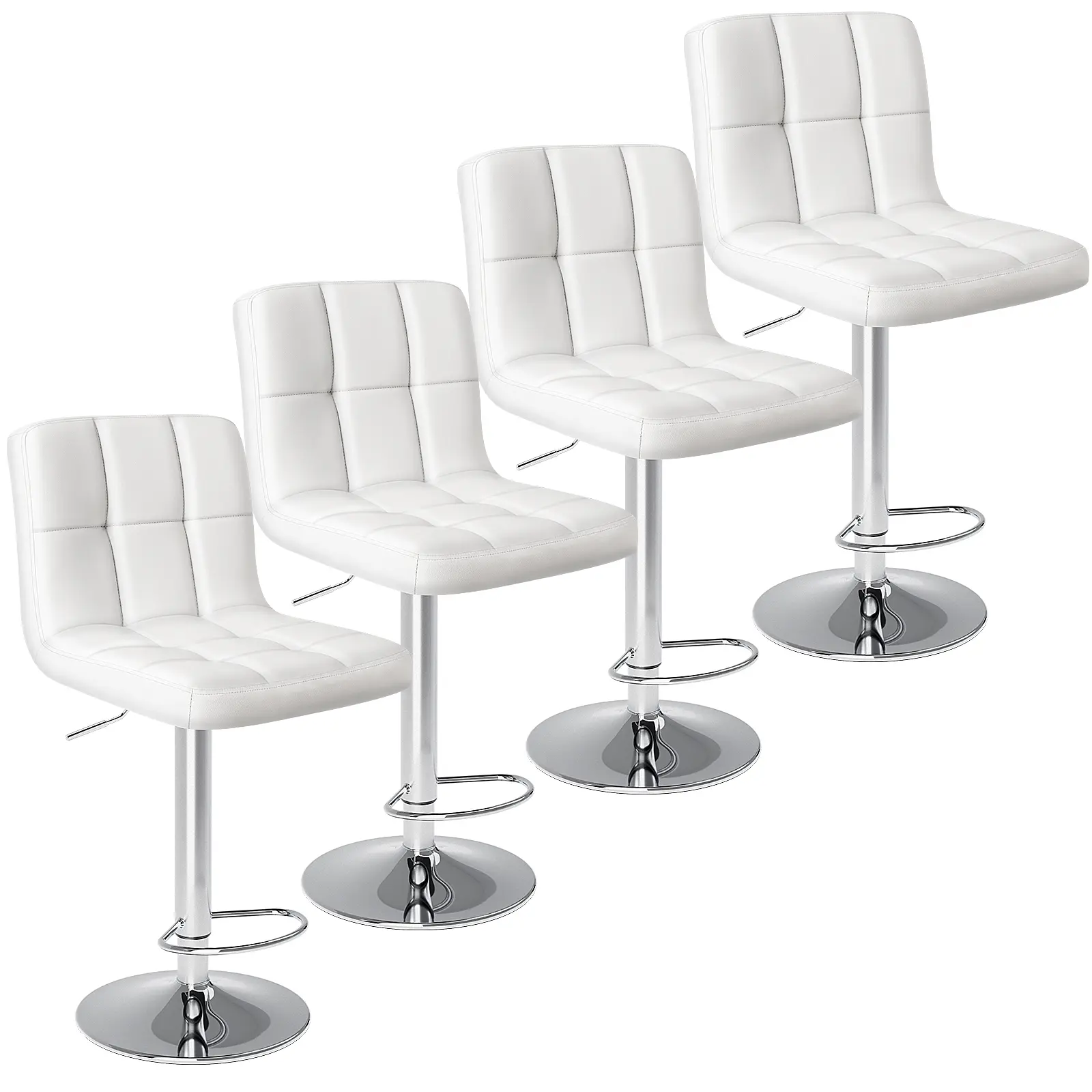 4-Pcs White