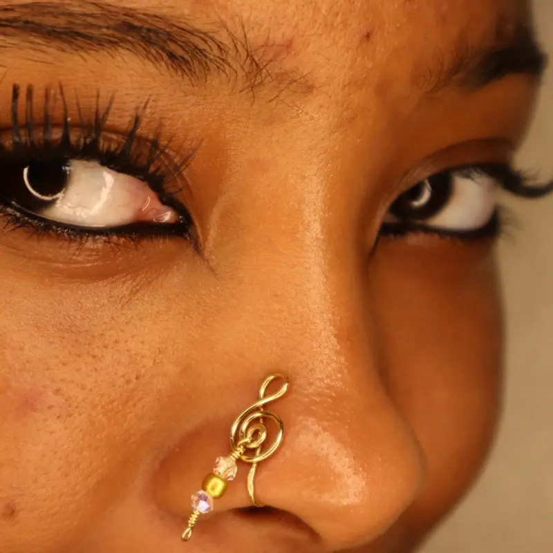 Nubian Note Nose Cuff Nubian Note Nose Cuff