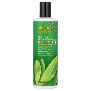 Desert Essence Tea Tree Replenishing Conditioner With Peppermint and Yucca , 12.7 fl oz (375 ml)