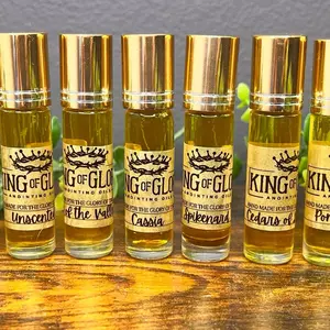 King of Glory Brand 10ml Anointing Oil Variety Pack of 13 for Healthcare and Therapy Unscented to Potions Set