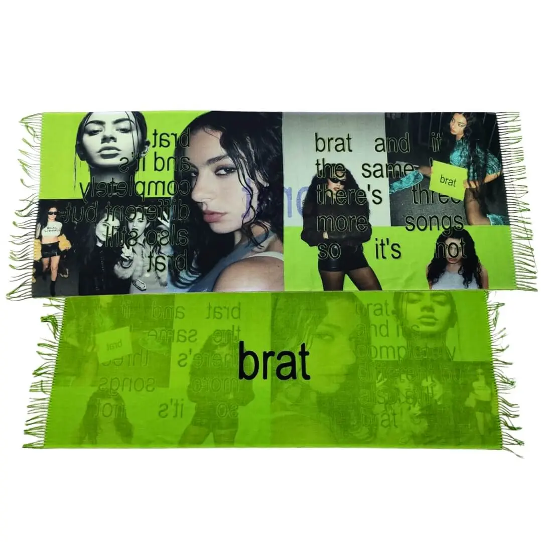 "brat winter" - REVERSIBLE PASHMINA