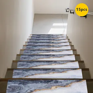 Non-Slip Stair Carpet, Step Protection Carpet, Decorative Bordered Stair Mat for Home Decoration & Bedroom Accessories - Suitable for Indoor, Outdoor Stairs & Multiple Scenarios