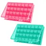 1-2 Pack Monthly Large-Capacity Pill Organizer Premium AM PM Medicine Dispenser with 28 Compartments Vitamin & Supplement Storage Box Luxury Weekly Pill Case for Travel Health & Wellness Management