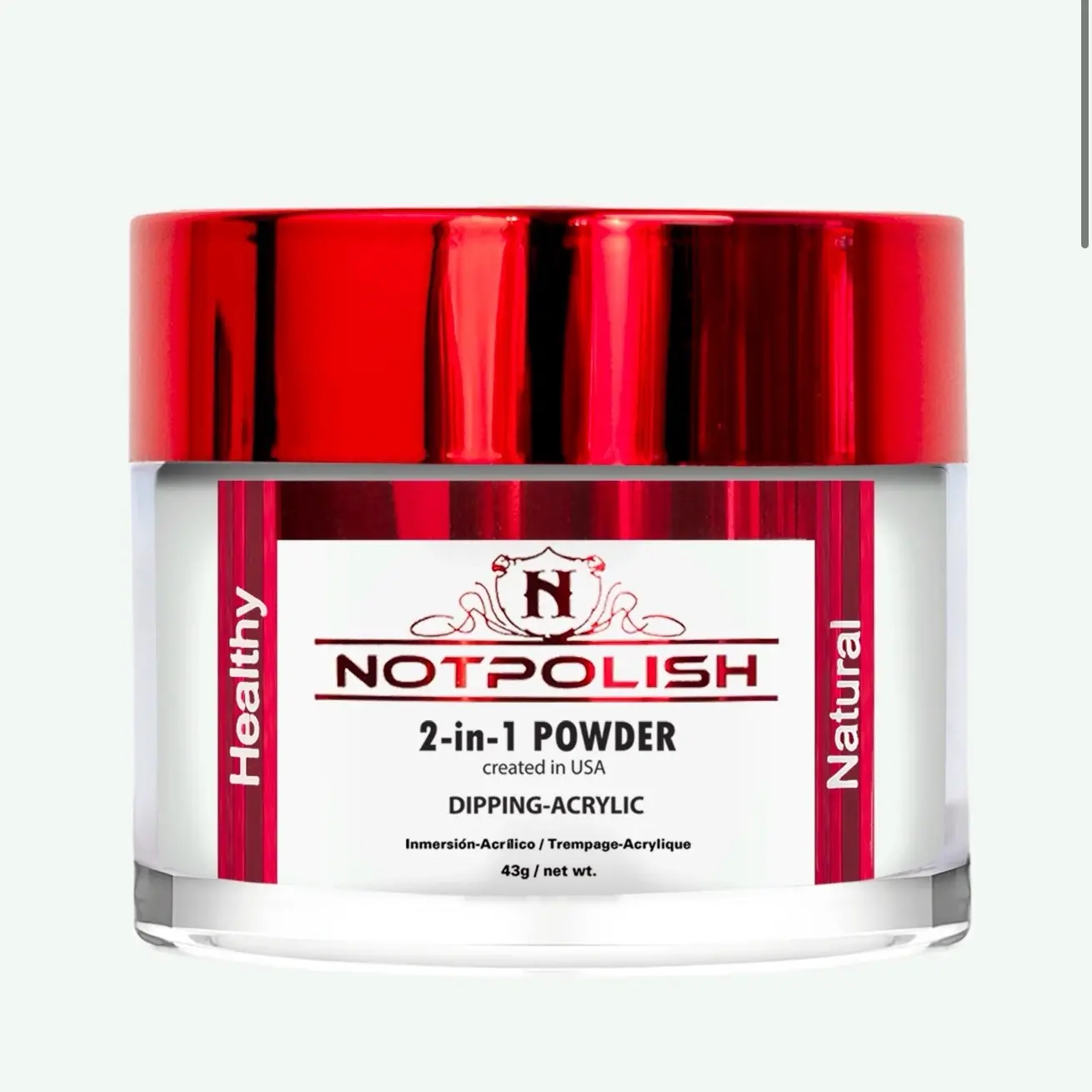 2in1 NOTPOLISH Clear 2oz Acrylic and Dipping Powder Nails 2in1 NOTPOLISH Clear 2oz Acrylic and Dipping Powder Nails