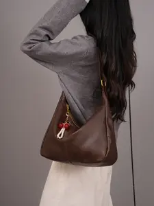 Retro women's crossbody bag, new fashionable handbag, back to school large capacity shoulder bag, ideal teacher gift, letter combination gift bag, educator bag, ideal mother bride gift, inspiration bag, women's street and Japanese bag, large bag