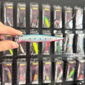 Big brand remastered version, popular, 1pcs, water choking white bar minnow minnow lure, ultra long throw slow sinking fake bait, ultra long throw full swim layer fishing for perch bait