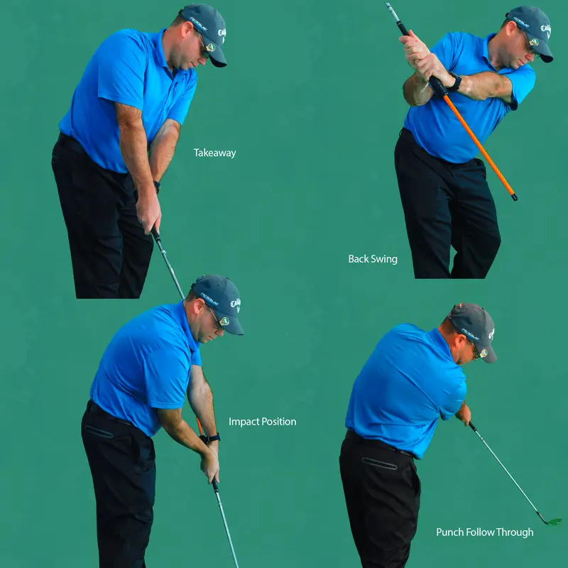 The Anti-Flip Stick Golf Training Aid (Original Version) to Improve Consistency, Distance & Accuracy [V1] 4