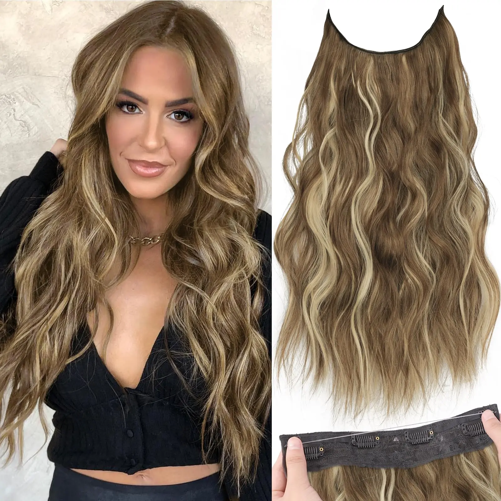 20inch Brown mix Blonde