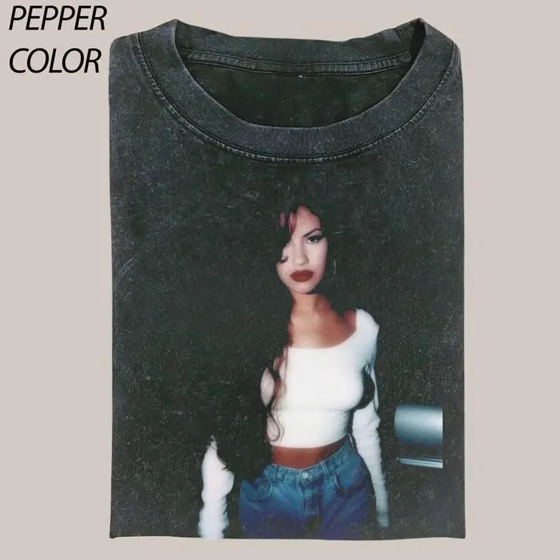 Selena Quintanilla Shirt, Vintage 90s Music Graphic Tee, Selena Quintanilla Retro Bootleg Tshirt, Queen of Tejano Merch, Aesthetic Fan Gift