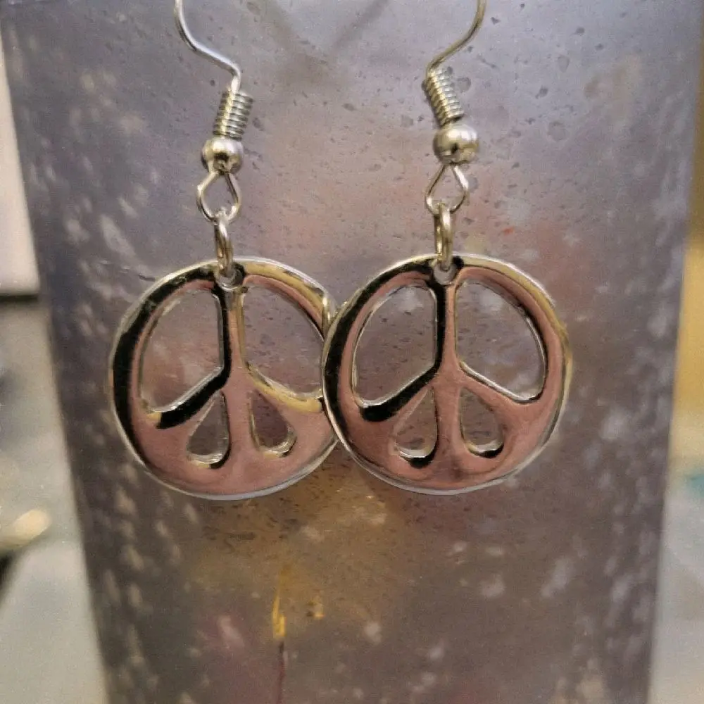 Peace Sign Earrings