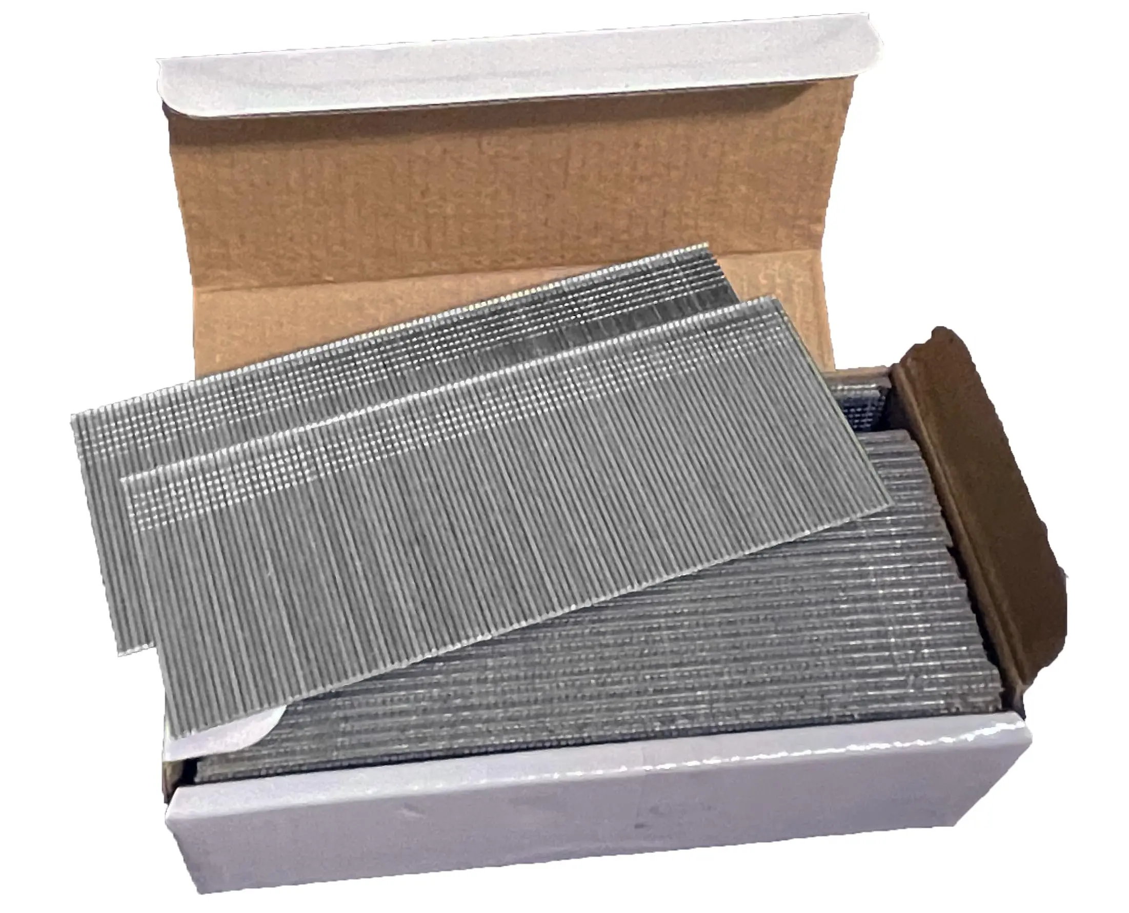 Steel Force Galvanized Brad Nails - 18 Gauge, 2" Long, 5,000 Nails, Rust Resistant, for Nailer Guns, Woodworking, Trim Work