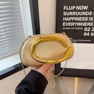 2026 New Creative PU Convertible Clutch | Wrist Chain Crossbody Bag for Women