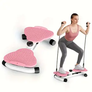 Core Strength Training Machine, Multiple Colors Available, Durable Iron Frame, Textured Surface, Resistance Bands, Non-Electric Waist Twister, Home Fitness Equipment
