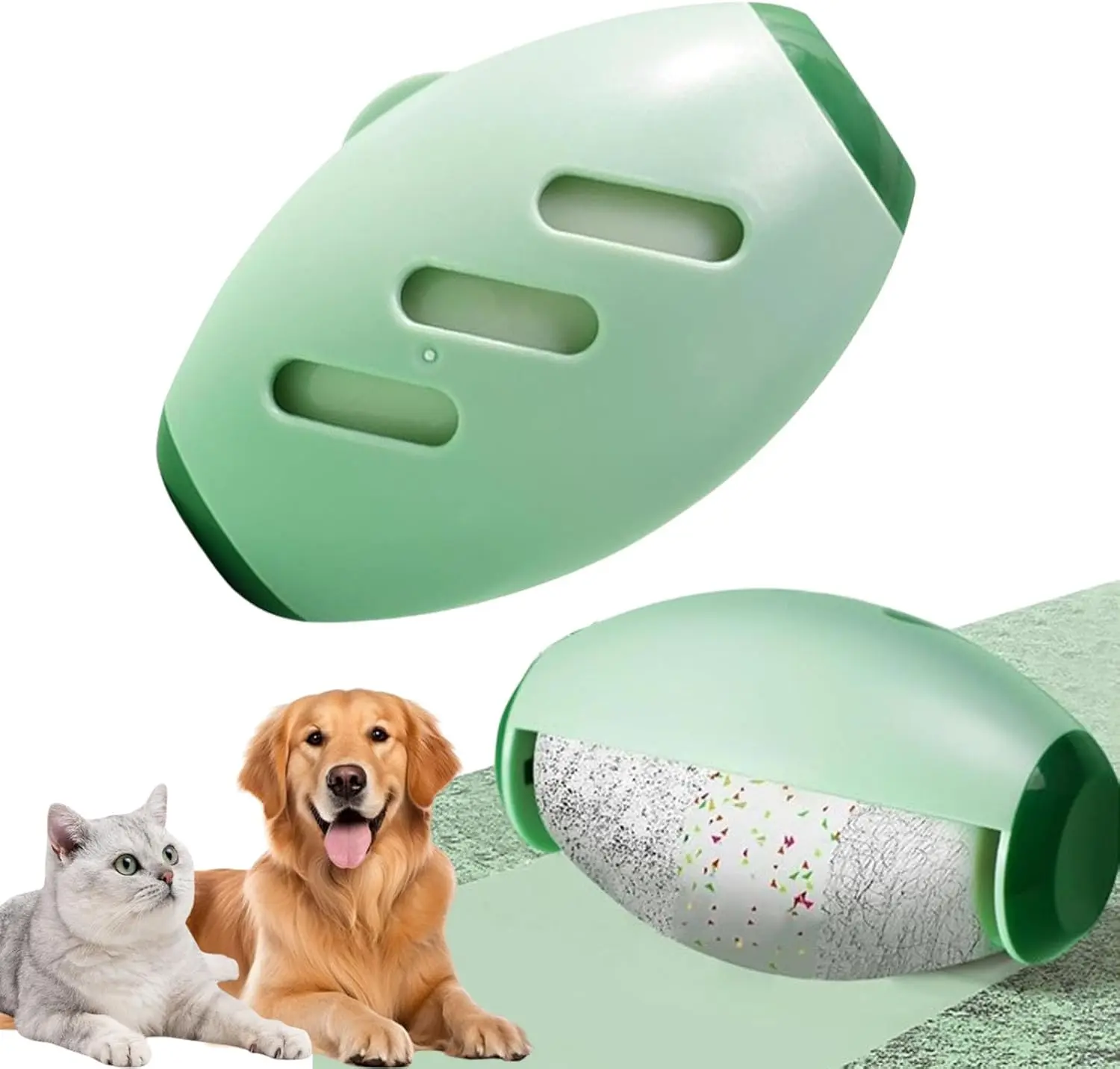 EVERBETTERUS Reusable Clothing Rollers - 150g Fabric-Safe Pet Hair Removers, Washable Portable Lint Removal Tool Faster Than Vacuuming for Dog & Cat Grooming, Hotel & Reptile Care Travel Dust Collector Brushes, Reptiles