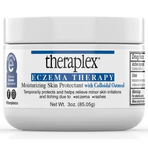 Theraplex Eczema Calming Cream 3oz with Colloidal Oatmeal for Sensitive Skin Relief