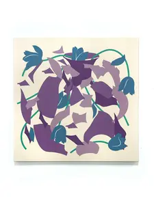 Purple Shattered Vase Edition