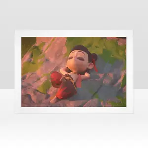 Print for Living Room Canvas Wall Art Home Office Decor Poster Unframed Chinese Historical Legends Cartoon Artistic Photo Ornaments decor wall art canvas paint photo ornament stylish home accessory Aesthetic Wall Hanging