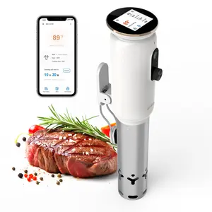 INKBIRD WiFi Sous Vide Machine, 1000 Watts Sous Vide Cooker, 3D Water Circulation  Heating,Booking Function,Pre-alarm,Kitchen tools, festival gifts