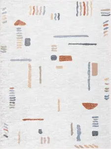 Arnon Modern Washable Area Rug  Bold Contemporary Machine Washable Rug  Boutique Rugs