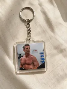 Funny The Pitt Dr Jack Abbott Acrylic Keychain