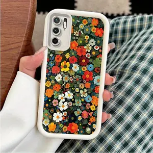 1 Piece Full Flower For Redmi Note 10T 5G Silicone Durable Note10T 5G Edition Ideal For Fashion
