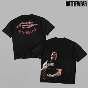 Eddie Guerrero Latino Heat WWE Champion Heavy Cotton Shirt Wrestlemania XX Tshirt Lucha Wrestling Libre Hoodie Fan Apparel Menswear Direct-to-garment Breathable Printing, Soft, Casual, Vintage, Streetwear, Graphic Tee, Unisex