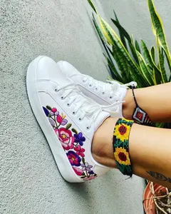Embroidery Mexican Sneakers