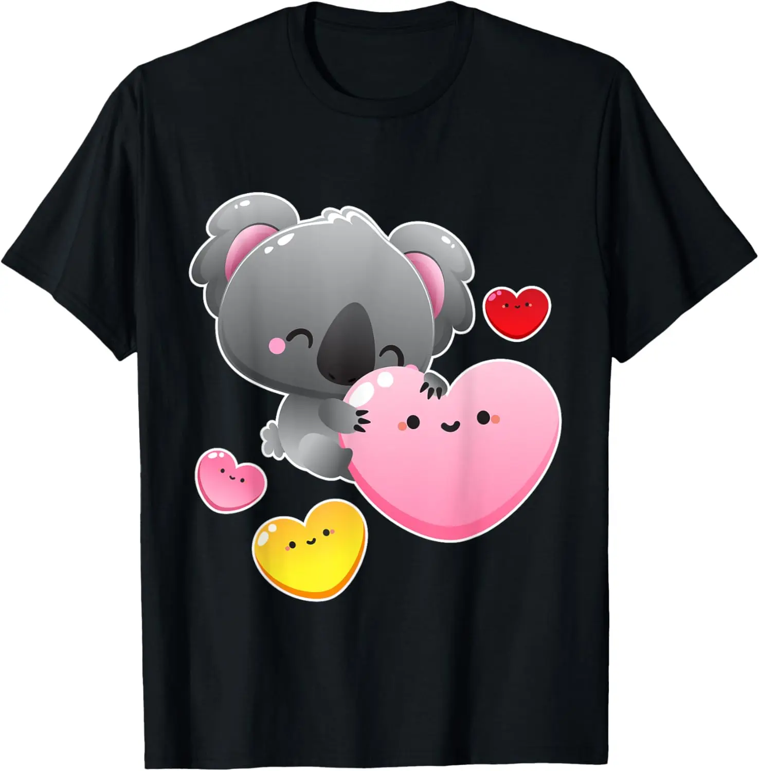 Valentines Day Shirt Koala Bear for Girls Boys T-Shirt