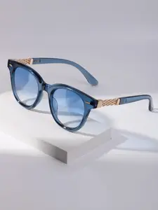 Retro Classic Cat Eye Glasses for Men & Women, Stylish and Versatile Everyday Eyewear with Decorative Temples