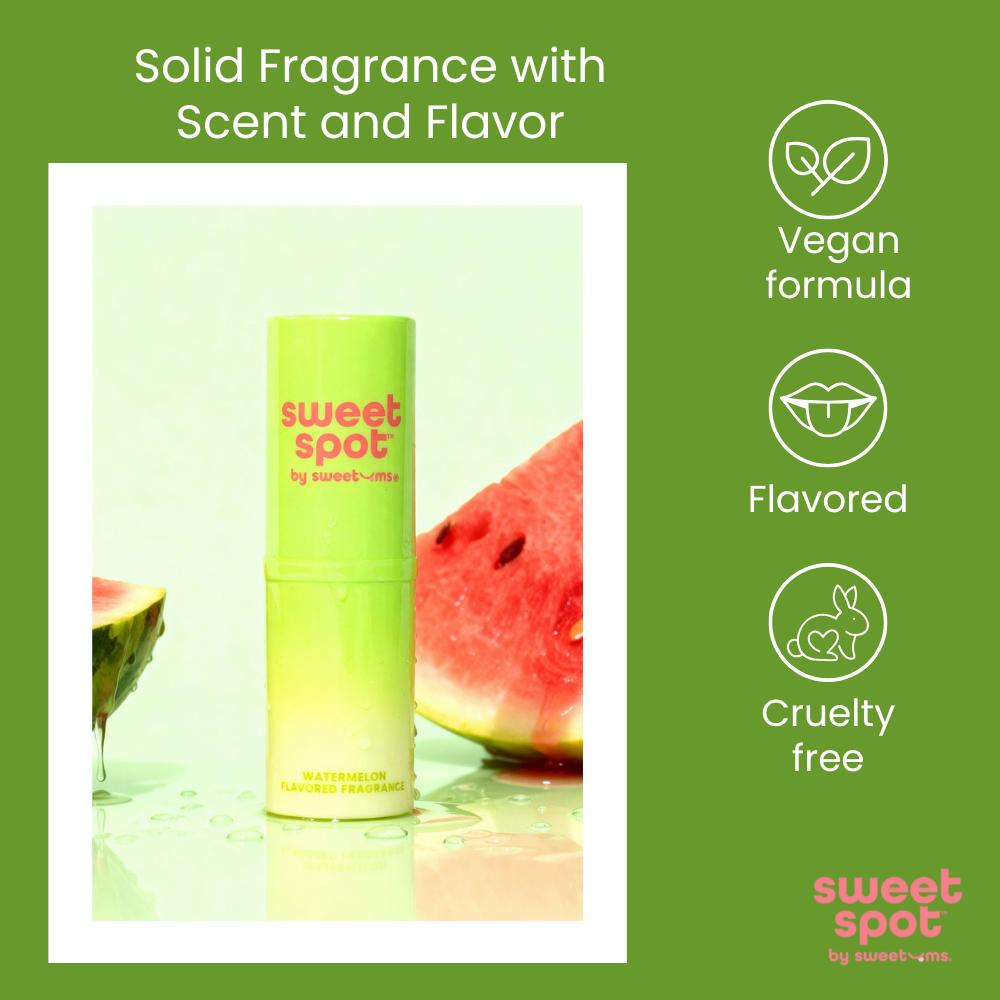 Sweet Spot Watermelon Flavored Fragrance - A Scent You Can Taste! Clean, Hydrating, for Everyday Use