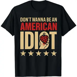 Don't Wanna Be An American Idiot, I'm Not A Part Of A Maga Agenda Shirt, Anti Trump shirt, Resist Shirt, Anti ICE Shirt, No Kings Shirt