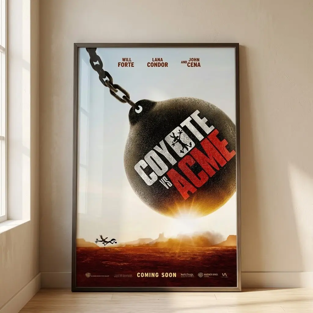 Animated Desert Adventure Movie Style Poster Wall Art Print Comedy Character Decor No Frame #2
