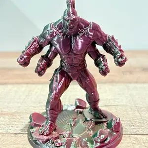 Fighter with 4 hands - 3d printing figure