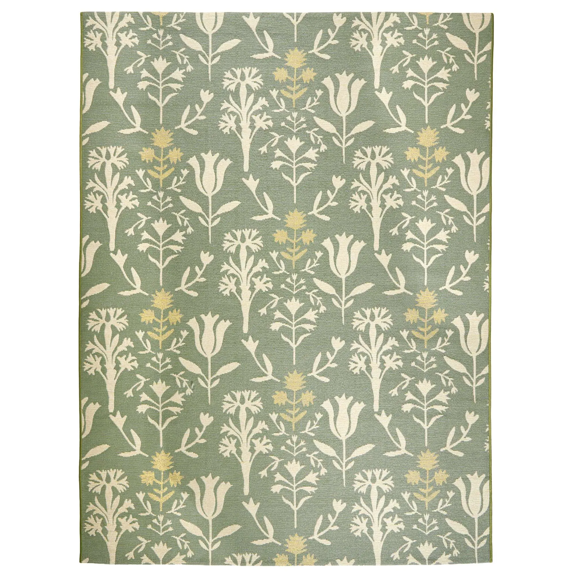 Emily Rayna Woven Hour Wildflowers Machine Made Indoor/Outdoor Area Rug