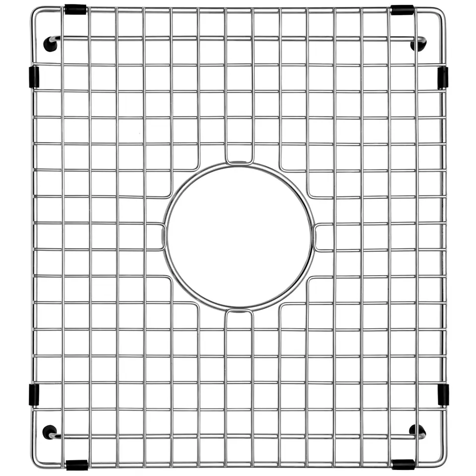 13.11-in x 15.55-in Center Drain Heavy-Duty Stainless Steel Sink Grid SVH1416C