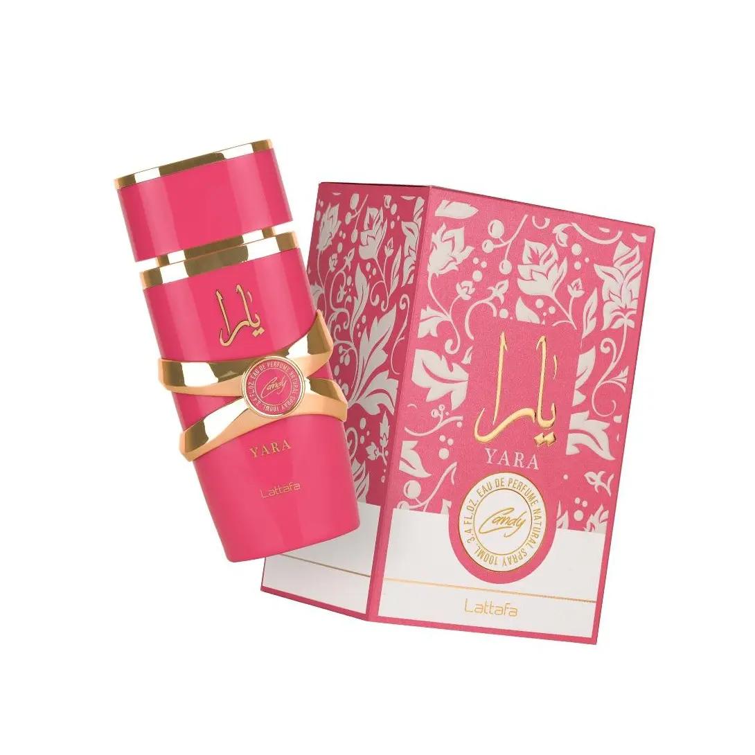 Lattafa Yara Candy Eau de Parfum Spray, 3.4 Ounce