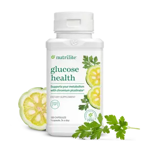 Nutrilite Plant-Based Glucose Balance Supplement 120 Capsules – Daily  Support for Balanced Lifestyle & Wellness Routine