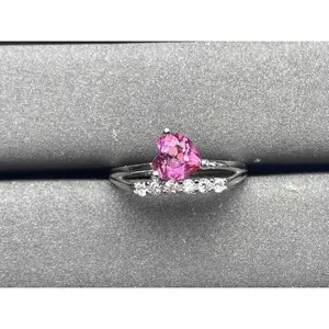 A494 Garnet Ring Natural Stone