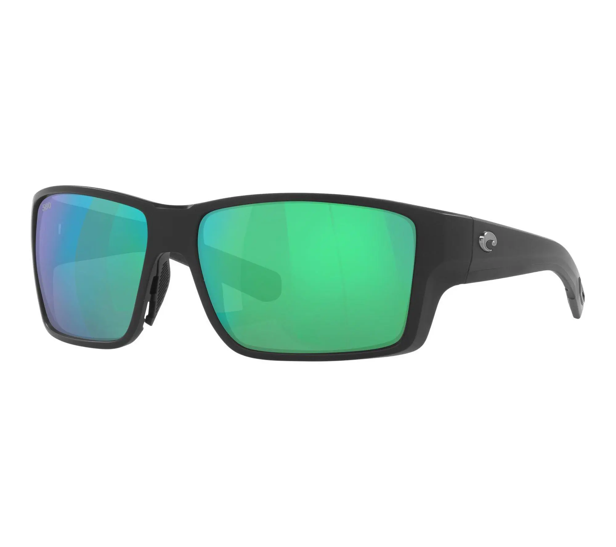 Costa Reefton Pro - Matte Black/Green Mirror Polarized